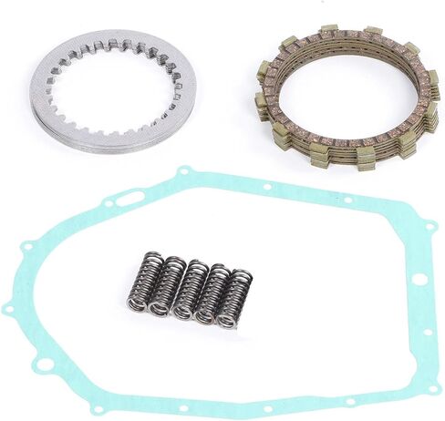 Clutch Kit for 350 2004-2013 - Friction Discs Springs Gasket High Performance Replacement - Durable Aluminum Alloy, Perfect Fit for YFM350R and Special Editions in Saudi Arabia