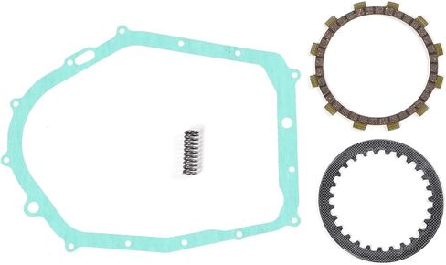 Clutch Kit for 350 2004-2013 - Friction Discs Springs Gasket High Performance Replacement - Durable Aluminum Alloy, Perfect Fit for YFM350R and Special Editions in Saudi Arabia