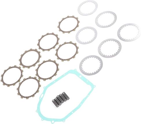 Clutch Kit for 350 2004-2013 - Friction Discs Springs Gasket High Performance Replacement - Durable Aluminum Alloy, Perfect Fit for YFM350R and Special Editions in Saudi Arabia