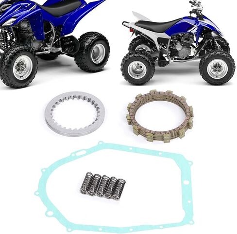 Clutch Kit for 350 2004-2013 - Friction Discs Springs Gasket High Performance Replacement - Durable Aluminum Alloy, Perfect Fit for YFM350R and Special Editions in Saudi Arabia