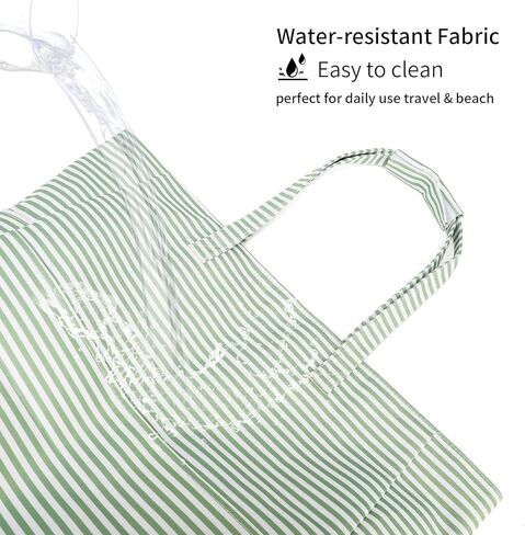 Beach Tote Bags for Women Large Beach Bag with Zipper Pool Bag for Gym Weekender Travel Water-resistant Sand-resistant in Saudi Arabia