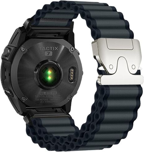 26/22/20 مللي متر Quickfit النايلون المحيط المظلة مشبك الفرقة ل Garmin Fenix ​​8 51 47 مللي متر E 7X 7Pro 6X 6Pro إندورو 3 2 سوار إكسسوارات in Kuwait