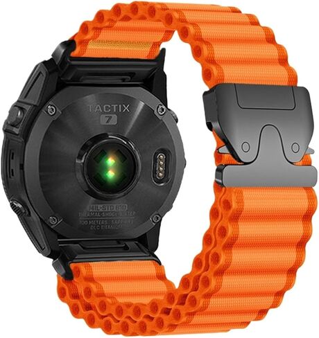 26/22/20 مللي متر Quickfit النايلون المحيط المظلة مشبك الفرقة ل Garmin Fenix ​​8 51 47 مللي متر E 7X 7Pro 6X 6Pro إندورو 3 2 سوار إكسسوارات in Kuwait