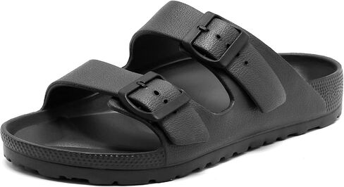 YUHITYGZGS Unisex Comfortable EVA Sandals with Arch Support, Adjustable Buckle, Summer Beach Slide Sandal for Women and Men in Saudi Arabia