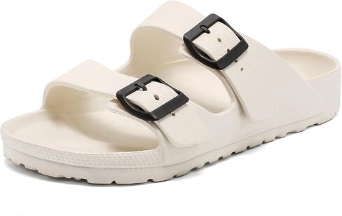 صنادل YUHITYGZGS مريحة للجنسين من مادة EVA مع دعم للقوس، وإبزيم قابل للتعديل، صندل صيفي للشاطئ للنساء والرجال in Kuwait