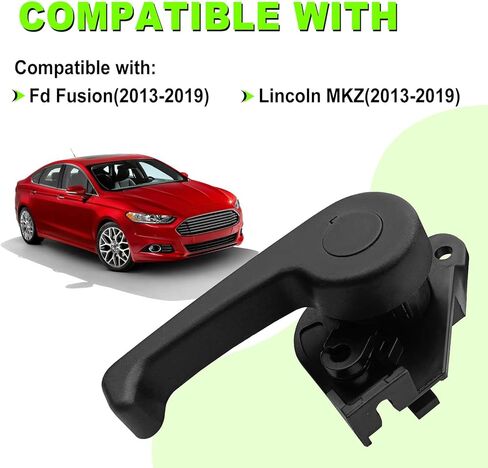 مقبض تحرير غطاء المحرك متوافق مع Fd Fusion 2013-2019 Lincoln MKZ 2013-2019 غطاء محرك السيارة بمقبض مفتوح استبدال OE # DS7Z-99042C74-A، HS7Z-16B626-A in Saudi Arabia