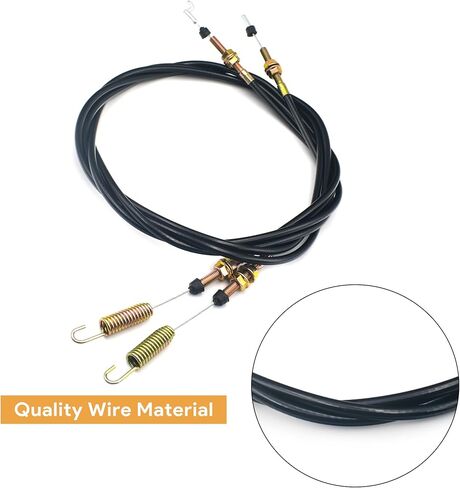 2 Pack Shifter Cable 2-11082 Replacement for Trailmaster Trail Wagon TW400 TW11 BD300, Compatible with Chuck Wagon CW-11 CW-413 CW-265, Compatible with Land Master LM400 LM650 UTV in Saudi Arabia