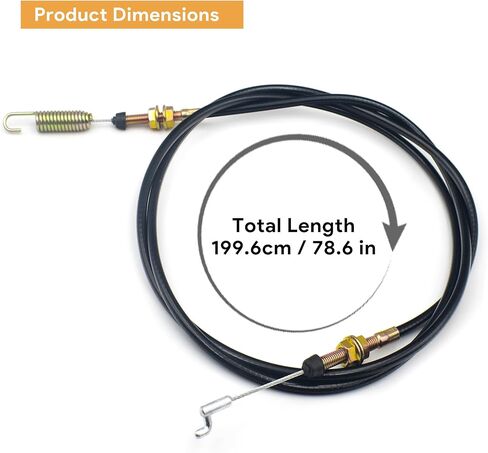 2 Pack Shifter Cable 2-11082 Replacement for Trailmaster Trail Wagon TW400 TW11 BD300, Compatible with Chuck Wagon CW-11 CW-413 CW-265, Compatible with Land Master LM400 LM650 UTV in Saudi Arabia