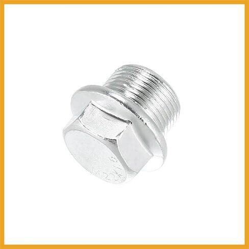 2 قطعة M22 x 1.5 الصلب زيت المحرك قابس التصريف المسمار مع حلقة الختم لاستبدال جنرال موتورز الفضة لهجة in Kuwait