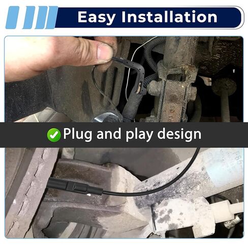 2 قطعة مستشعر ارتداء وسادة الفرامل القرصية الخلفية، استبدال 84688287 84474064، مناسب لسيارة شيفروليه سيلفرادو 1500، كاديلاك إسكاليد، سوبربان، تاهو، جي إم سي سييرا 1500، يوكون in Kuwait