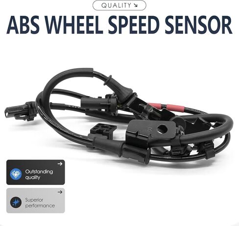 2 قطعة مستشعر سرعة العجلات الأمامية اليسرى واليمنى متوافق مع Hyundai Sonata 59810C1000 59830C1000 ALS2659 ALS2660 Gas 15 16 17 18 19 2015 2016 2017 2018 2019 in Kuwait