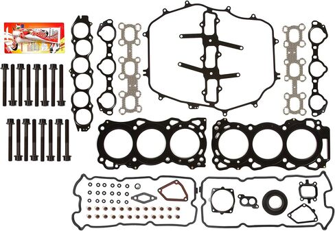 Compatible With 03-08 Nissan 350Z Infiniti G35 FX35 3.5 VQ35DE DOHC Head Gasket Set Head Bolts in Saudi Arabia