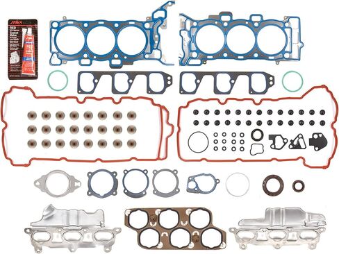 MA-4216908086 Head Gasket Set Compatible With/For 04-09 Buick Cadillac GMC Saturn 3.6 DOHC 24V VIN V, 7 in Saudi Arabia