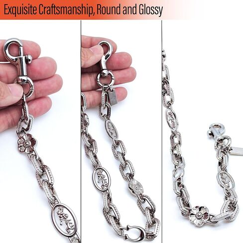 Bag Chain Charm for Handbag, Wallet Chain Charm, Retro Chain Bag Charm Chains Extender Birthday Gift for Women in Kuwait