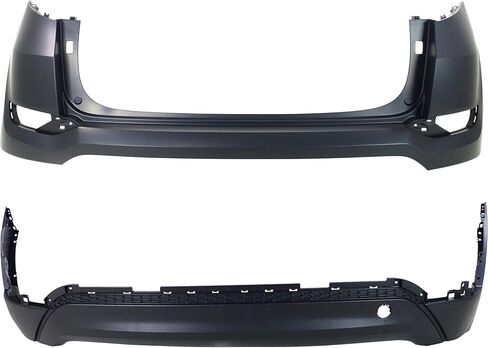 Garage-Pro Rear Bumper Cover Compatible with 2016-2018 Hyundai Tucson Upper and Lower - CAPA, Set of 2 in Saudi Arabia