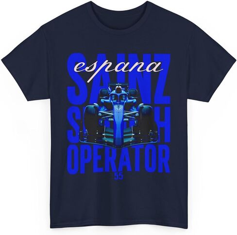 Sainz Inspired T-Shirt, Smooth Operator Tee, Spanish Racing Driver Shirt, Motorsports Apparel, Racing Merch, Unisex Tee in Saudi Arabia