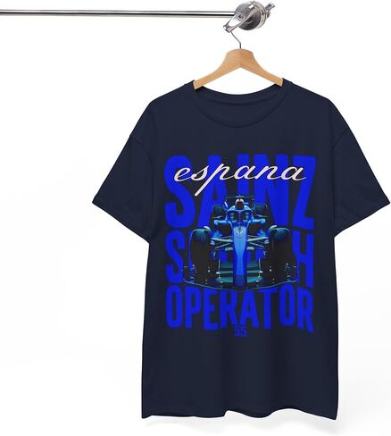 Sainz Inspired T-Shirt, Smooth Operator Tee, Spanish Racing Driver Shirt, Motorsports Apparel, Racing Merch, Unisex Tee in Saudi Arabia