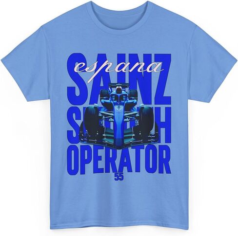 Sainz Inspired T-Shirt, Smooth Operator Tee, Spanish Racing Driver Shirt, Motorsports Apparel, Racing Merch, Unisex Tee in Saudi Arabia