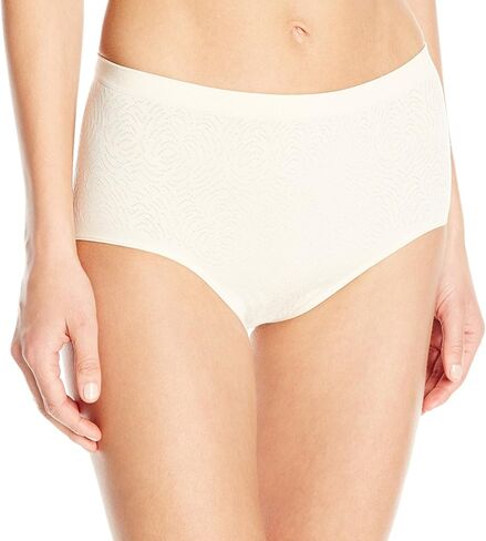 Bali Women's Comfort Revolution Brief Panty (3-Pack) (6-7, Light Beige Damask) in Saudi Arabia