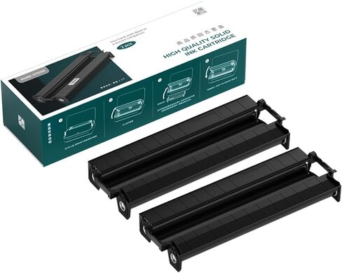 2 Rolls Thermal Transfer Ribbon for GT1 Portable A4 Thermal Transfer Printer for Home Office in Saudi Arabia