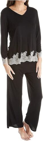 Natori Women's Luxe Shangri-la Pj Length 26"/ Inseam 29" in Saudi Arabia