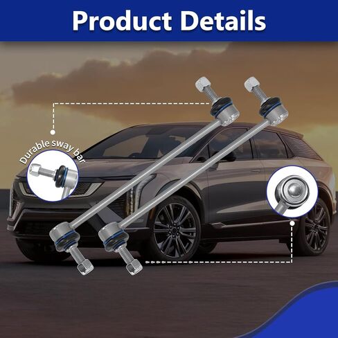 Sway Bar Links K750900 Front Stabilizer Bar End Link Compatible With 2017-2024 Chevrolet Blazer Traverse GMC Acadia Buick Enclave Cadillac XT5-2pcs in Saudi Arabia