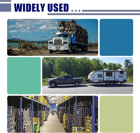 5/8" Heavy Duty Forged Steel D-Ring, 18,000lbs Tie Down Anchor with Welding Clips for Trucks, Trailers, Riding Mowers, ATV, etc, 12-Pack in Kuwait