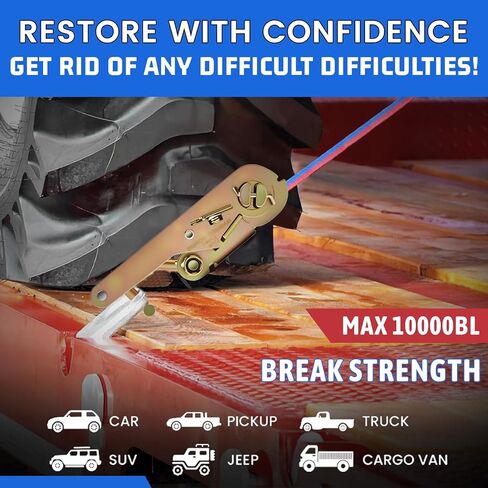 4 عبوات من السقاطة شديدة التحمل على شكل حرف L مع خطاف إصبع منحني - تأمين البضائع الفولاذية المطروقة للشاحنة والمقطورة والسرير المسطح in Kuwait