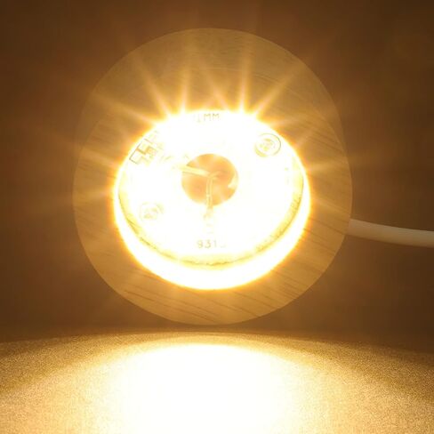 DOITOOL Crystal Ball Lamp Holder Glass Display Shelf Night Light Base Sphere Stand Gemstone Egg Stand Crystal Light Base LED Crystal Balls Wooden Lamp Base LED Light Base Light Stand Glass in Saudi Arabia
