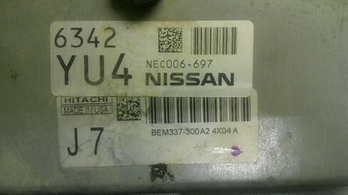 Engine ECM Electronic Control Module 14-17 Compatible with Nissan NV200 NEC006-697 NEC006697 in Saudi Arabia