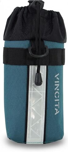 Vincita Voyage Stem Bag Bike Water Bottle Holder Insulated Stem Bag Handlebar Attachment Cup Holder Food Snack Storage for Folding Bikes. (Black, Medium)… in Saudi Arabia