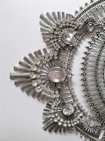 Retro Bohemian Ethnic Gypsy Tribal Boho Statement Necklace for Women in Kuwait