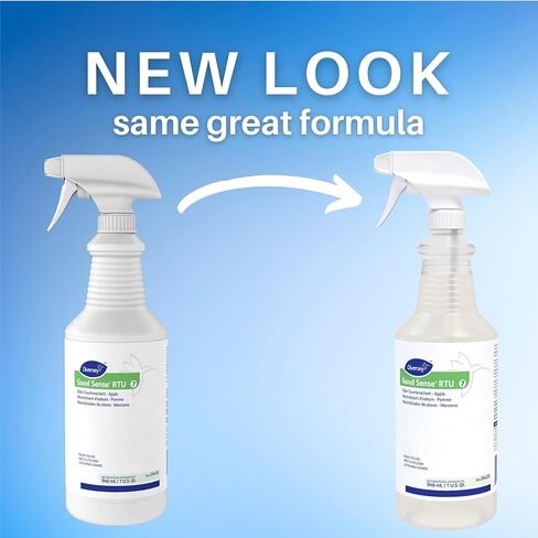 Diversey Good Sense Rtu Liquid Odor Counteractant, Apple Scent, 32 Oz Spray Bottle in Kuwait