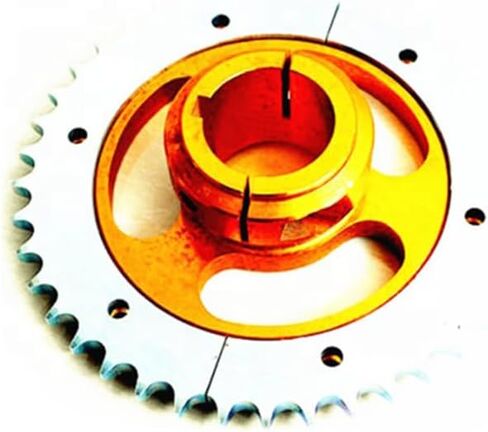 Go Kart Sprocket Carrier Racing Parts 30mm 40mm 50mm, Anodized Aluminum Kart Sprocket hub (Gold, 50mm) in Saudi Arabia