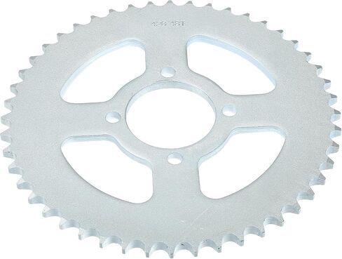 428 Pitch 48 Tooth Motorcycle Chain Sprocket Rear Sprocket/Rear Side for 50cc 70cc 90cc 110cc 125cc Dirt Pit Bike Mini Bike ATV 4 Wheelers Moped/Durable 52mm ID / 1 Pcs in Saudi Arabia