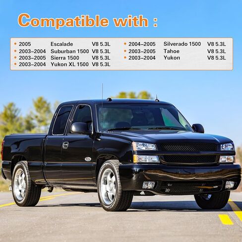 4 قطع مستشعر O2 المنبع والمصب لسيارة إسكاليد 2005 5.3L، سيلفرادو 1500 04-05 5.3L، سوبربان 1500 03-04 5.3L، تاهو 03-05 5.3L، سييرا 1500 03-05 5.3L.OE#2344668 in Saudi Arabia