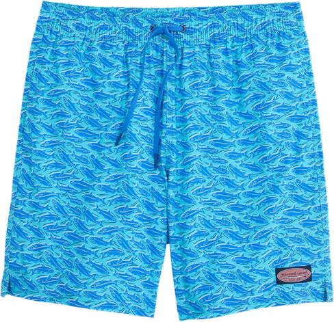 vineyard vines 7 Inch Printed Chappy Swim Trunks, Cotton Candy, XL in Saudi Arabia