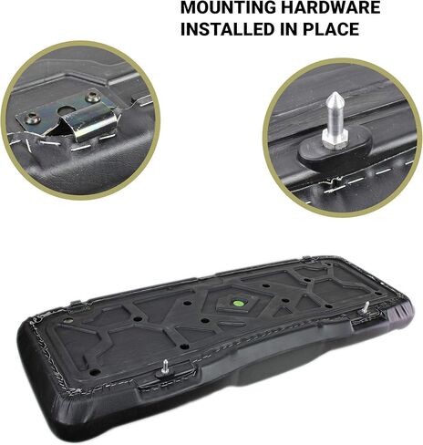 Eparts, Inc. E-2686670-070 DirectFit™ Black Seat Bottom for Polaris Ranger Ranger 500 ETX, HDPE, 2WD HDPE (2017, 2018, 2019), Ranger 570 & Crew (2016, 2017, 2018) in Saudi Arabia