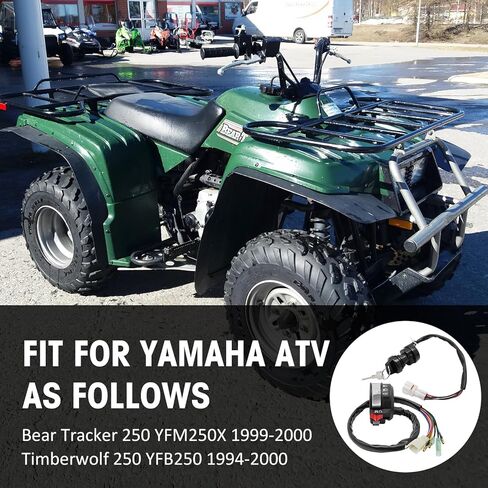 M MATI بدء إيقاف المصباح الأمامي ومفتاح الإشعال لياماها Timberwolf 250 Bear Tracker 250 1994-2000 4BD-83973-19-00 4BD-83973-10-00 4GB-82510-12-00 in Saudi Arabia