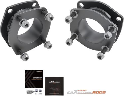 طقم تسوية أمامي 2 بوصة من maXpeedingrods لسيارة جيب جراند شيروكي WK 2005-2010، فواصل دعامة الرفع لسيارة جيب كوماندر XK 2006-2010 2WD 4WD in Saudi Arabia