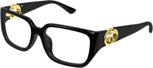 Gucci Rectangular Tortoise Black Burgundy Eyeglasses in Saudi Arabia
