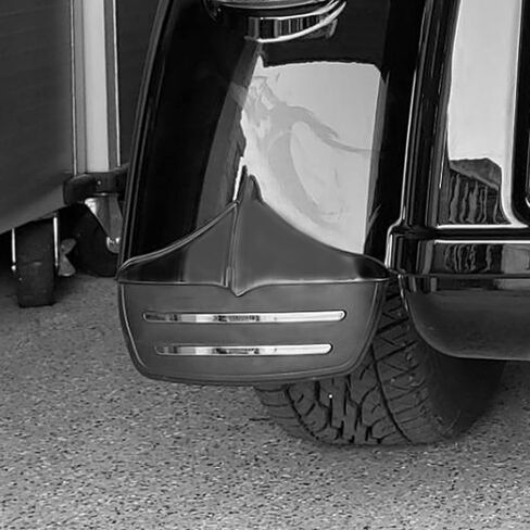 HDBUBALUS Motorcycle Rear Fender Accents Leading Front Edge Trim Fit for Harley Harley Tri Glide Ultra Classics FLHTCUTG FLHXXX 2009-2022 Black in Saudi Arabia