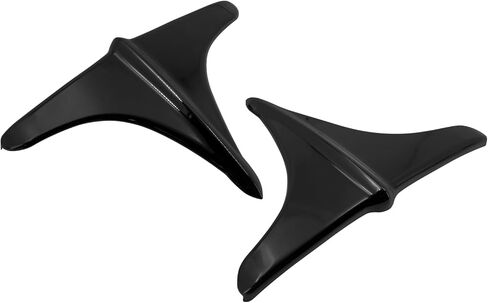 HDBUBALUS Motorcycle Rear Fender Accents Leading Front Edge Trim Fit for Harley Harley Tri Glide Ultra Classics FLHTCUTG FLHXXX 2009-2022 Black in Saudi Arabia