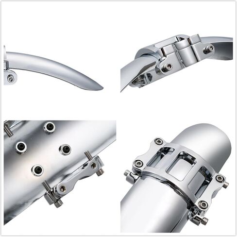 Front Fender Mud Guard Fender Protector Fit for Harley Street XG750 XG500 2015-2020 Chrome in Saudi Arabia