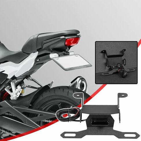Motorcycle Tail Tidy Fender Eliminator Kit License Number Plate Holder for CB125R CB150R CB250R CB300R 2018 2019 2020 2021 2022 2023 2024 CB 125/150/250/300 R in Saudi Arabia