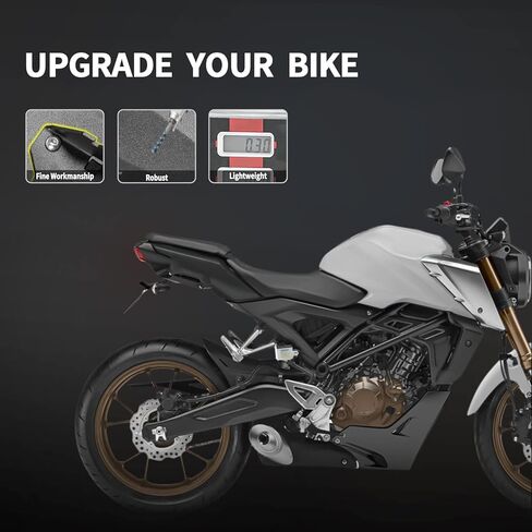 Motorcycle Tail Tidy Fender Eliminator Kit License Number Plate Holder for CB125R CB150R CB250R CB300R 2018 2019 2020 2021 2022 2023 2024 CB 125/150/250/300 R in Saudi Arabia