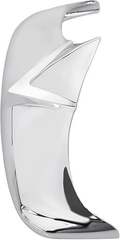Chrome Rear Fender Tip "V" Design Fender Trim For Harley Duo Glide FL Electra Glide FLB FLH 1958-1966 in Saudi Arabia