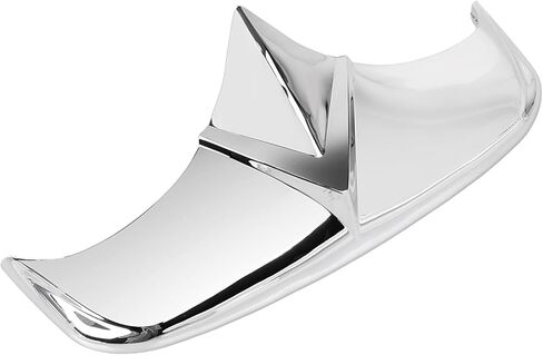 Chrome Rear Fender Tip "V" Design Fender Trim For Harley Duo Glide FL Electra Glide FLB FLH 1958-1966 in Saudi Arabia