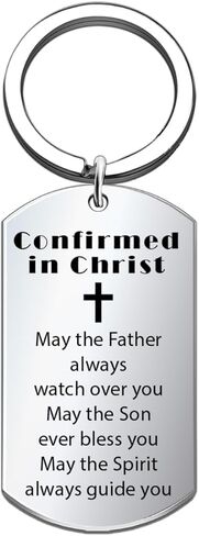 هدايا تأكيد مسيحية للنساء والرجال المؤكدة في سلسلة مفاتيح المسيح، هدايا روحية دينية للمعمودية الكاثوليكية، عيد الميلاد، عيد الميلاد in Kuwait