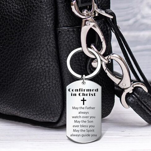 هدايا تأكيد مسيحية للنساء والرجال المؤكدة في سلسلة مفاتيح المسيح، هدايا روحية دينية للمعمودية الكاثوليكية، عيد الميلاد، عيد الميلاد in Kuwait